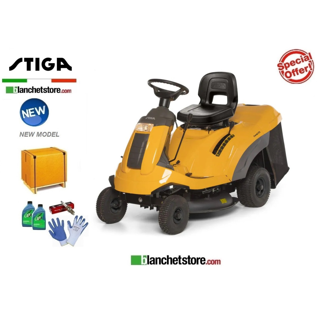 Tracteur autoportee STIGA COMBI 372 Hidrostatique Coupe 72cm