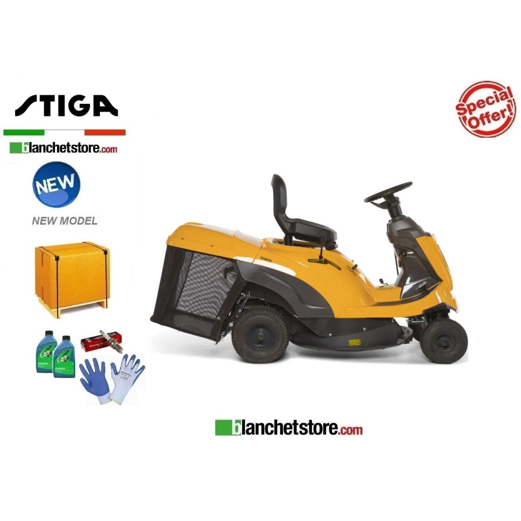 Tracteur autoportee STIGA COMBI 372 Hidrostatique Coupe 72cm