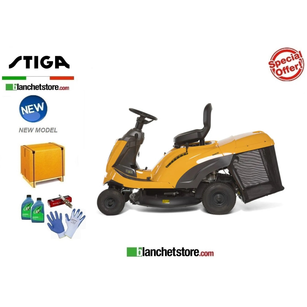 Tracteur autoportee STIGA COMBI 372 Hidrostatique Coupe 72cm