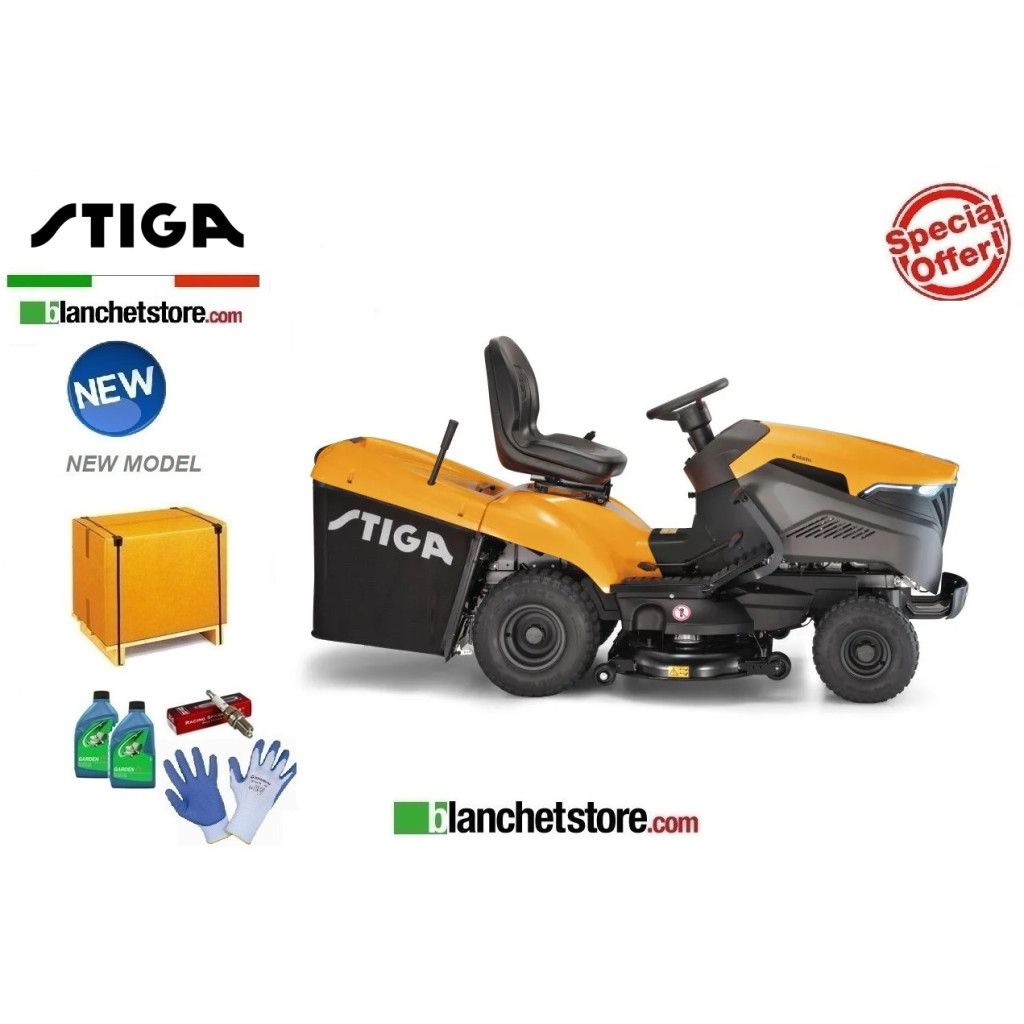 Trattorino Rasaerba STIGA Estate 7102 W idrostatico taglio 102 Motore ST 600 Twin