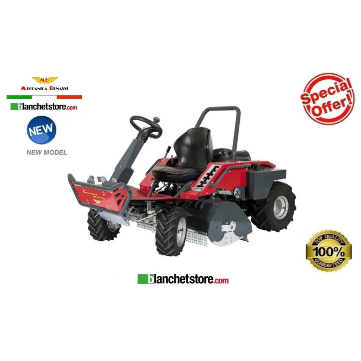 Tracteur de pelouse Fox 95 4WD - 21,8 CV - Moteur bicylindre HYDROSTATIQUE 16,0 Kw Loncin LC2P77F - 708 cm3 - Art.BC2NX01