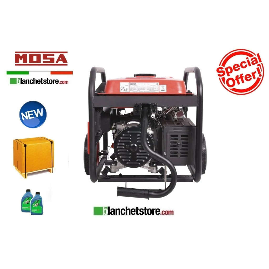 Mosa generator generator GE 3900 Engine Gasoline GK 225 Launcher Start