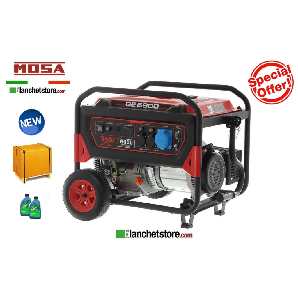 copy of Mosa generator generator GE 6900 Engine Gasoline GK 420 Launcher Start copy of Mosa generator generator GE 6900 Engine Gasoline GK 420 Launcher Start