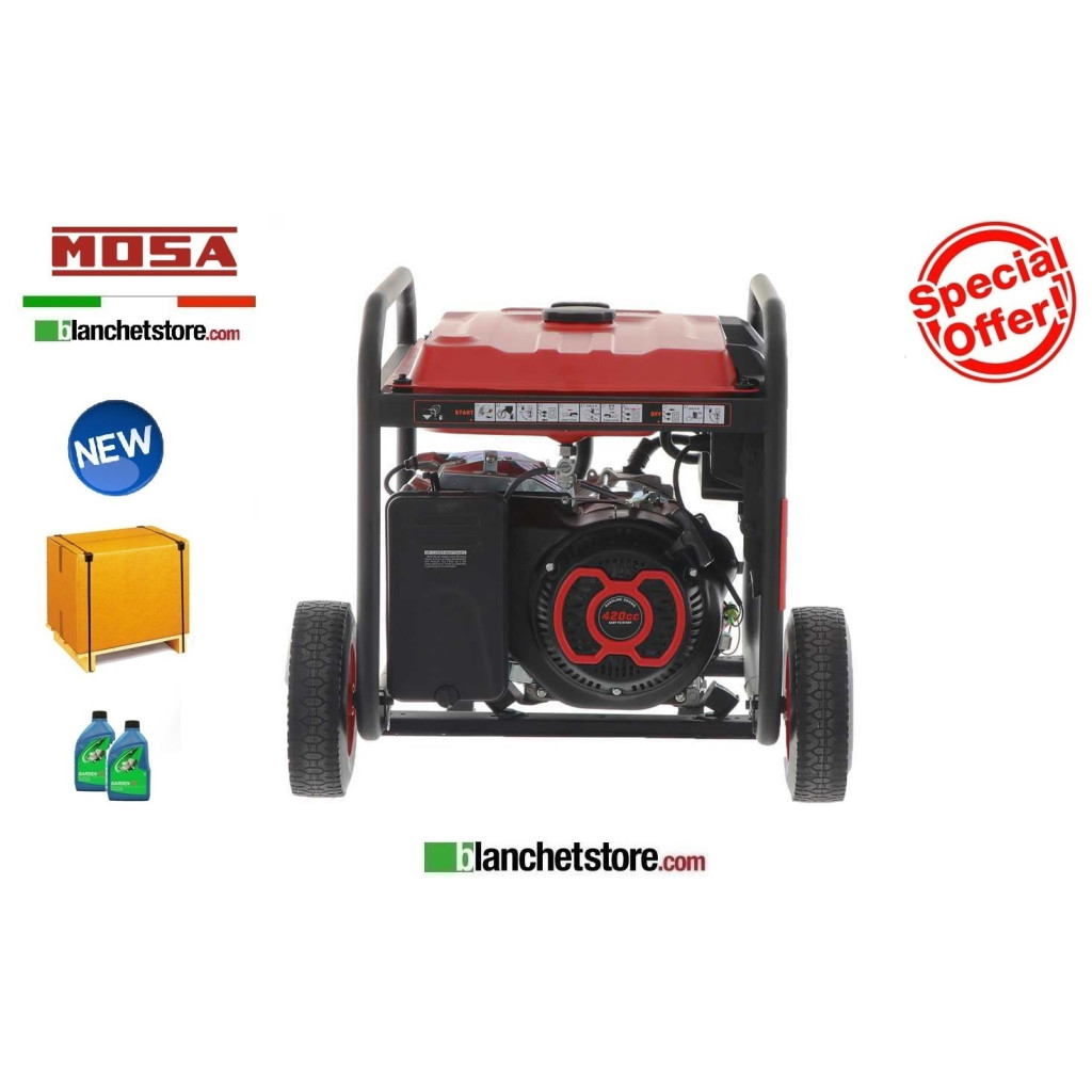 copy of Mosa generator generator GE 6900 Engine Gasoline GK 420 Launcher Start copy of Mosa generator generator GE 6900 Engine Gasoline GK 420 Launcher Start