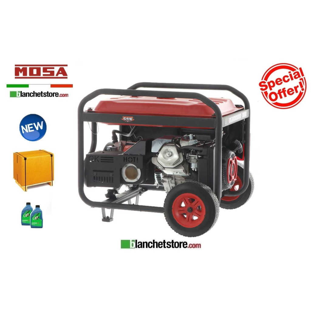 copy of Mosa generator generator GE 6900 Engine Gasoline GK 420 Launcher Start
