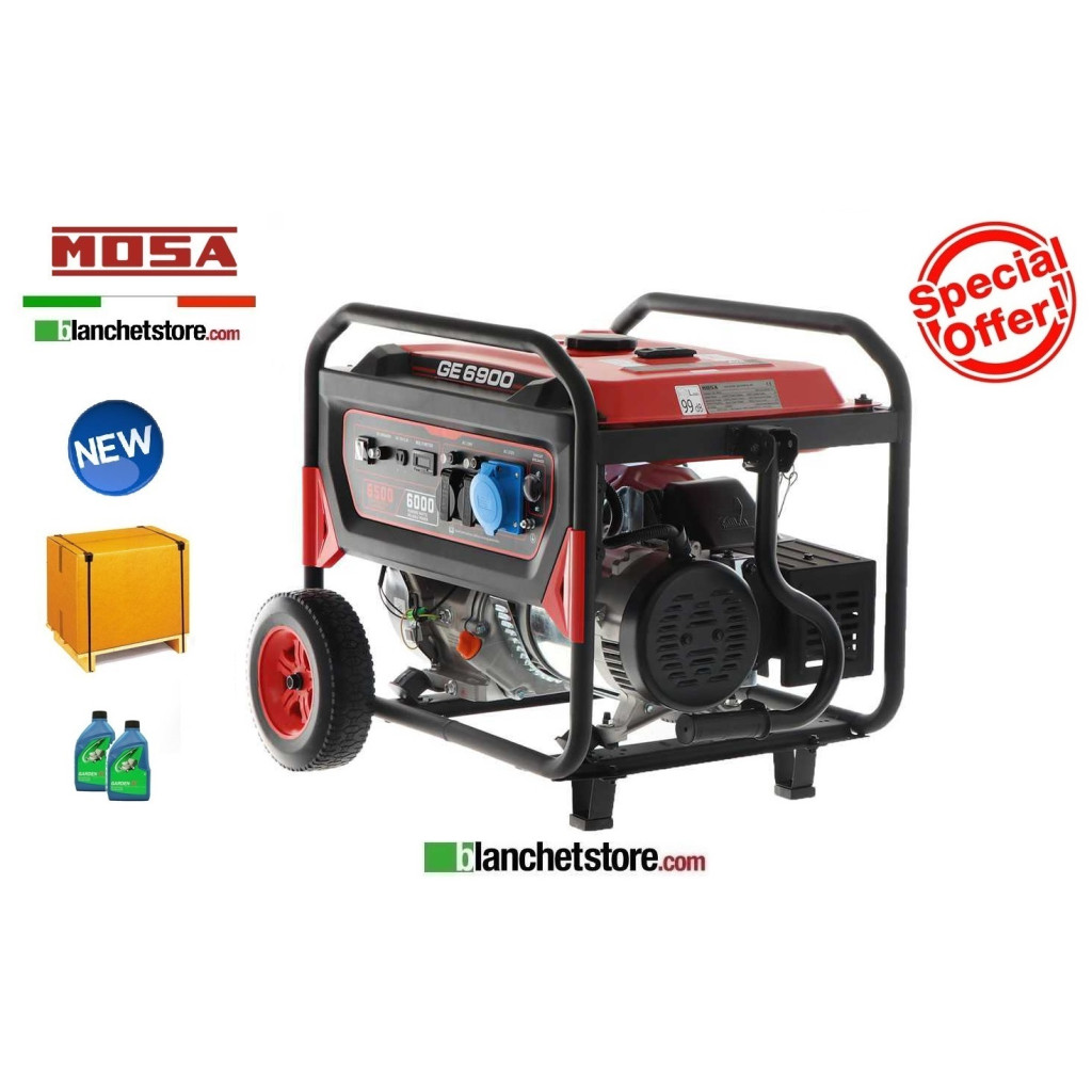 copy of Mosa generator generator GE 6900 Engine Gasoline GK 420 Launcher Start copy of Mosa generator generator GE 6900 Engine Gasoline GK 420 Launcher Start
