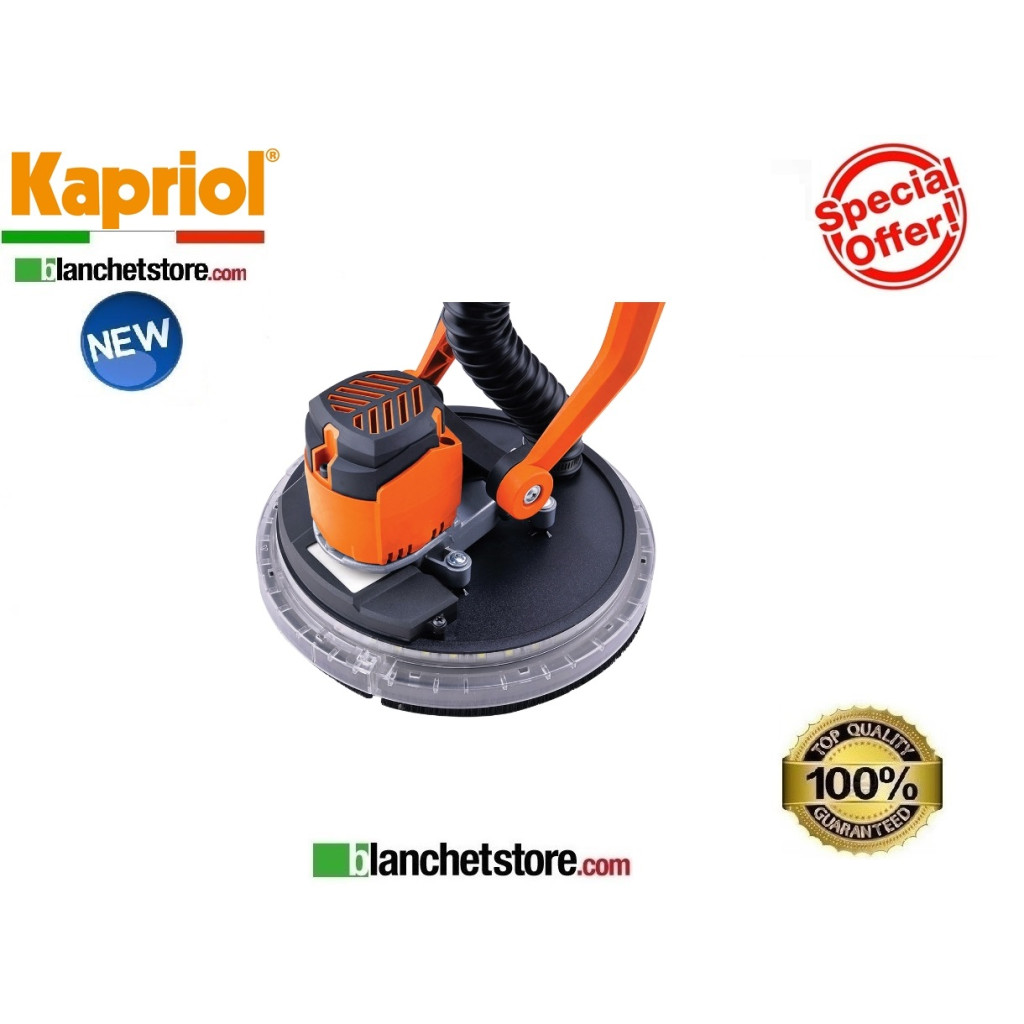 LEVIGATRICE PER CARTONGESSO KAPRIOL KSWB 400 BRUSHLESS 225MM 400WATT 220VOLT