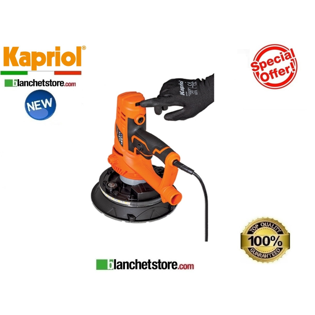 PONCEUSE POUR PLAQUE DE PLATRE KAPRIOL KSW 850 180MM 850WATT 220VOLT PONCEUSE POUR PLAQUE DE PLATRE KAPRIOL KSW 850 180MM 850WATT 220VOLT