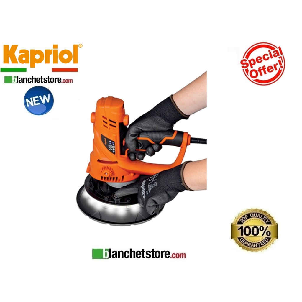 PONCEUSE POUR PLAQUE DE PLATRE KAPRIOL KSW 850 180MM 850WATT 220VOLT