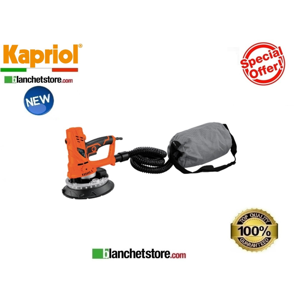 PONCEUSE POUR PLAQUE DE PLATRE KAPRIOL KSW 850 180MM 850WATT 220VOLT