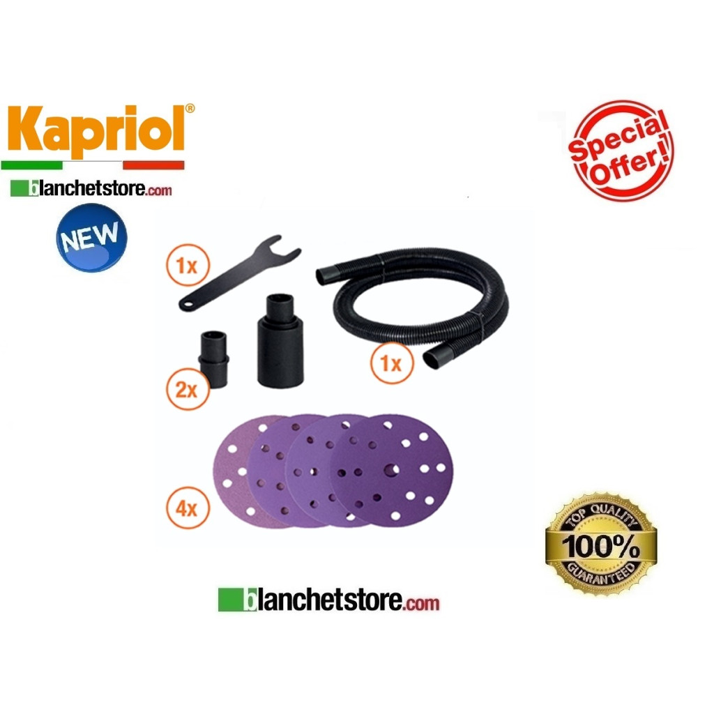 PONCEUSE POUR PLAQUE DE PLATRE KAPRIOL KOSB 350 BRUSCHLESS 150 MM 350WATT 220VOLT