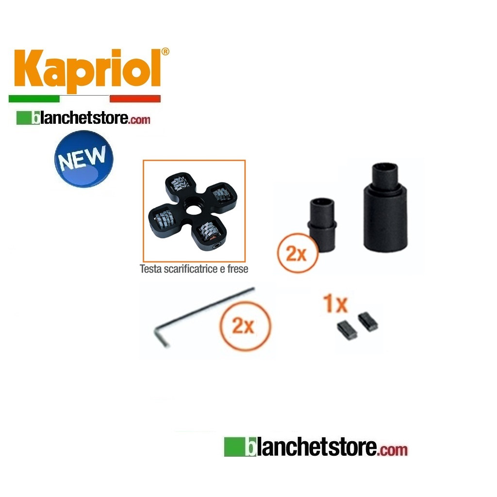 LEVIGATRICE PER PARETI KAPRIOL KCG 150 125MM 1500WATT 220VOLT COMPLETO DI 3 DISCHI D.125