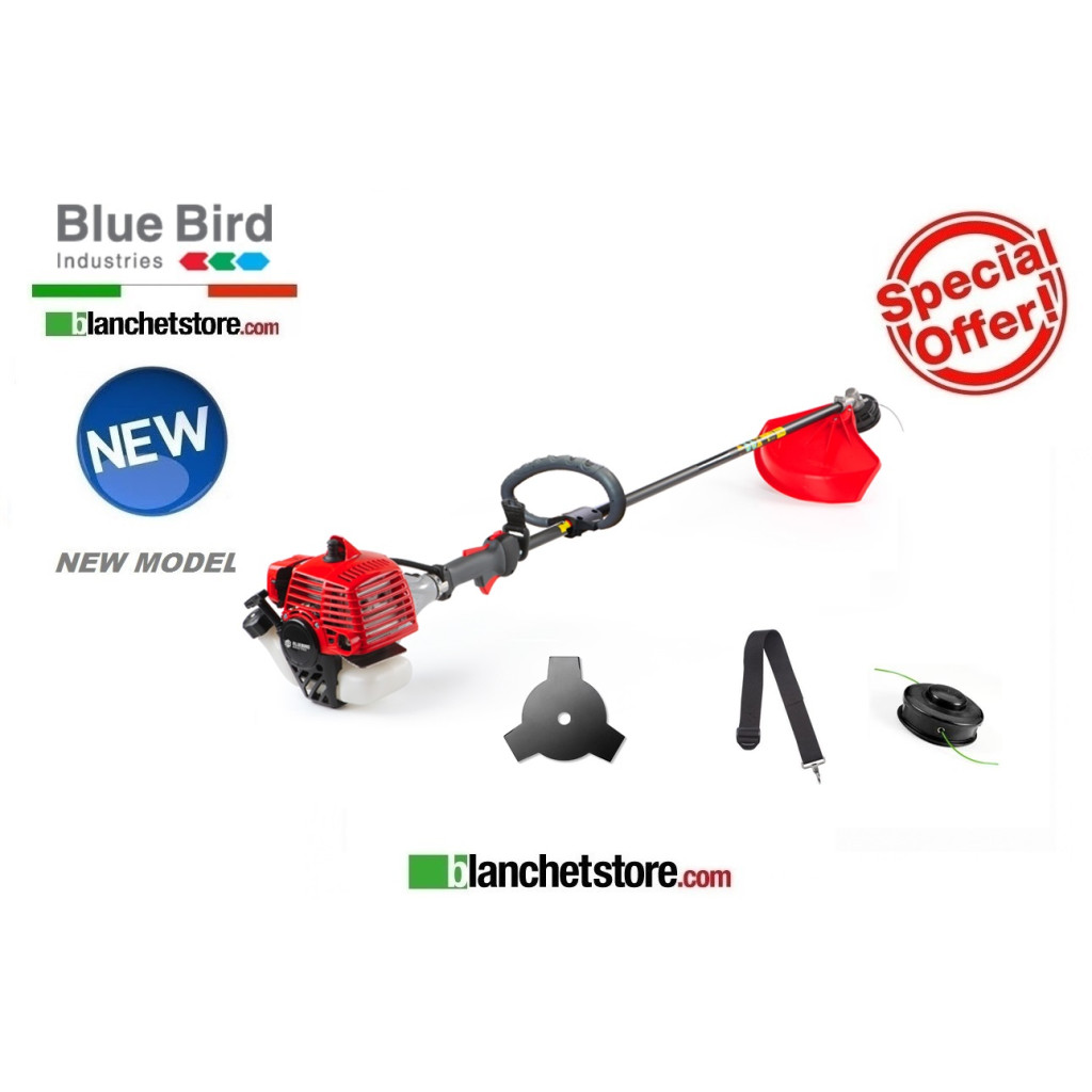Decespugliatore Bluebird BC 370 E L motore Bluebird 34cc 2 tempi New Model 886600A/RO Decespugliatore Bluebird BC 370 E L motore Bluebird 34cc 2 tempi New Model 886600A/RO