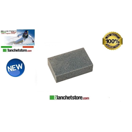 Abrasive eraser for ski professional wire edges