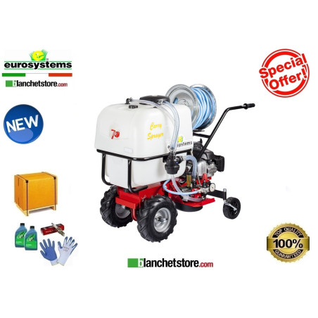 Pompe a moteur Carry sprayer Eurosystems moteur B&S 675EXi lt Reservoire 120Lt Tractee 925050500