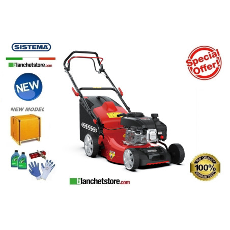 Rasaerba a scoppio Sistema SPL-TR 410-131 Trazionato  Motore DG500 131cc