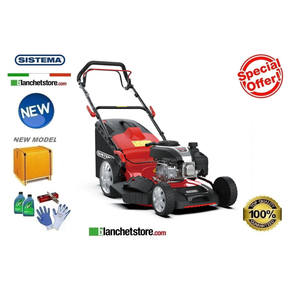 Lawn mower Sistema SPL-TR 460-131 traction Engine DG500 131cc Lawn mower Sistema SPL-TR 460-131 traction Engine DG500 131cc