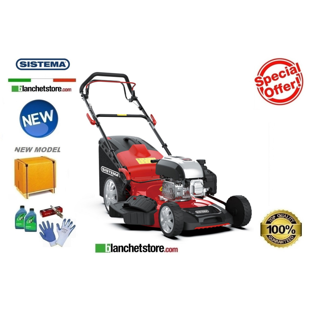 Tondeuse à gazon Sistema SPL-TR 510-171 Traactee Moteur DG750 171cc Tondeuse à gazon Sistema SPL-TR 510-171 Traactee Moteur DG750 171cc