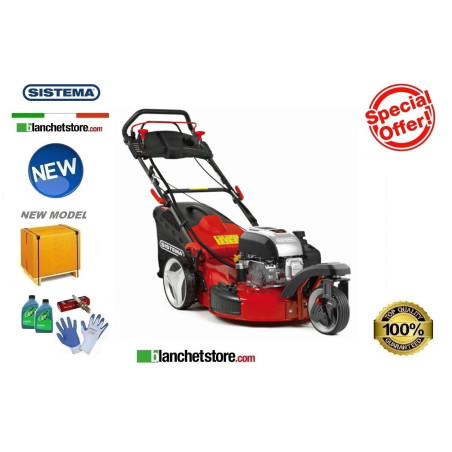 Rasaerba a scoppio Sistema SPL-TR 560-171-E-4S Trazionato  Motore DG750 171cc