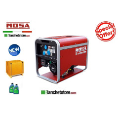 Mosa generator GE S 5000 BBM AVR engine B&S XR1450 Electric start