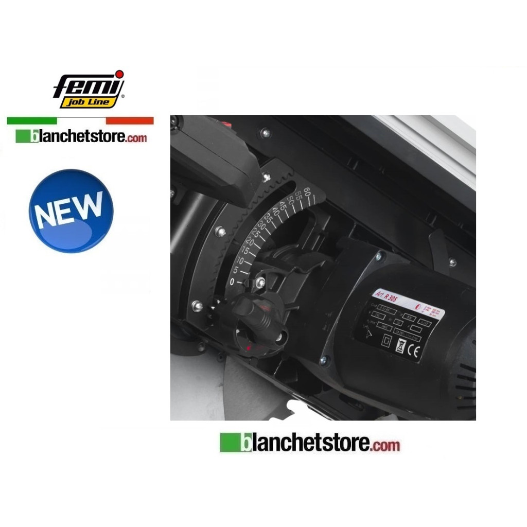 Scie radiale Femi 1050 3D -LASER- PROFY disque 305 1800Watt 220Volt Scie radiale Femi 1050 3D -LASER- PROFY disque 305 1800Watt 220Volt
