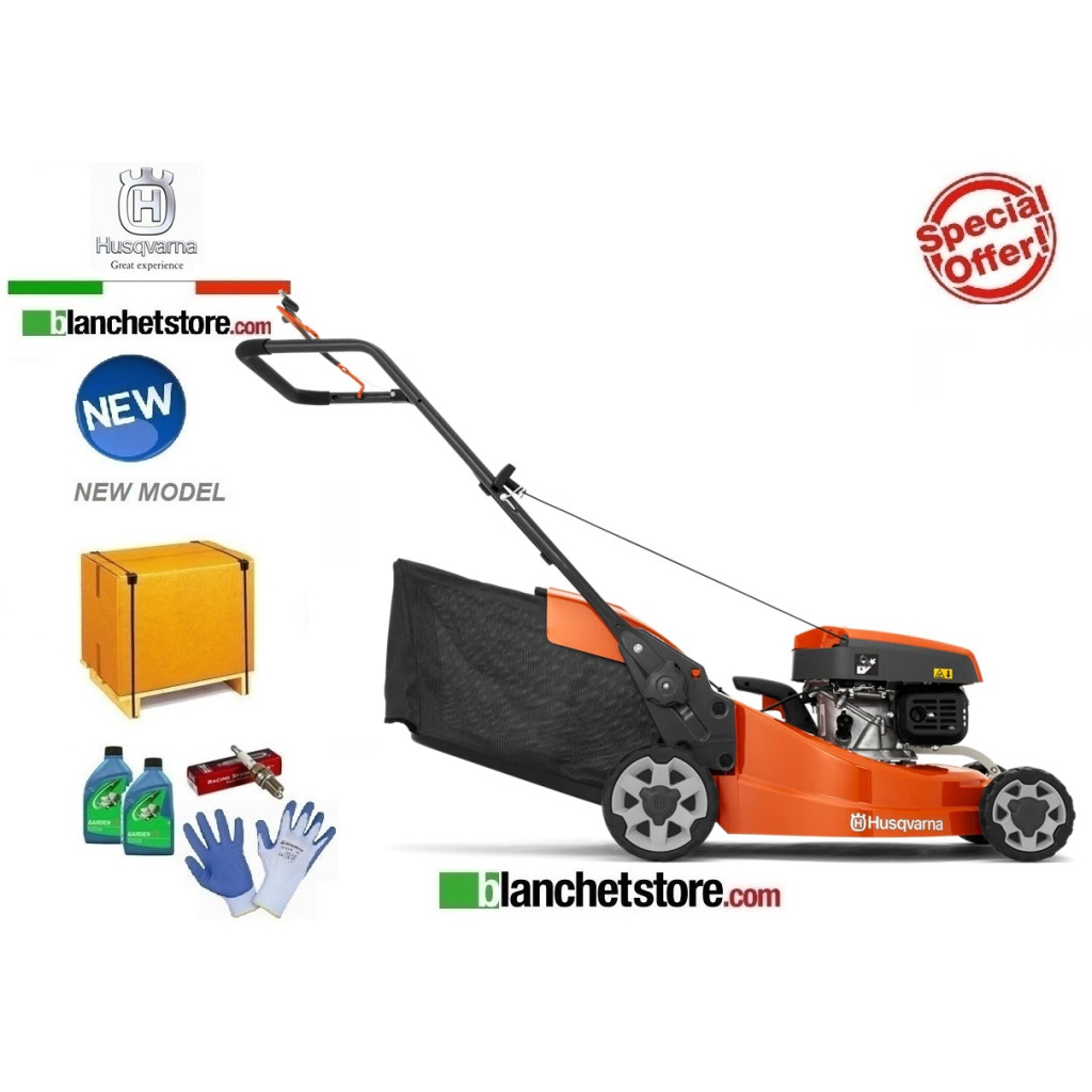 Lawn mower Husqvarna LC 247 engine Husqvarna HS 139A Self- Pusch cut 47cm - New Model Lawn mower Husqvarna LC 247 engine Husqvarna HS 139A Self- Pusch cut 47cm - New Model