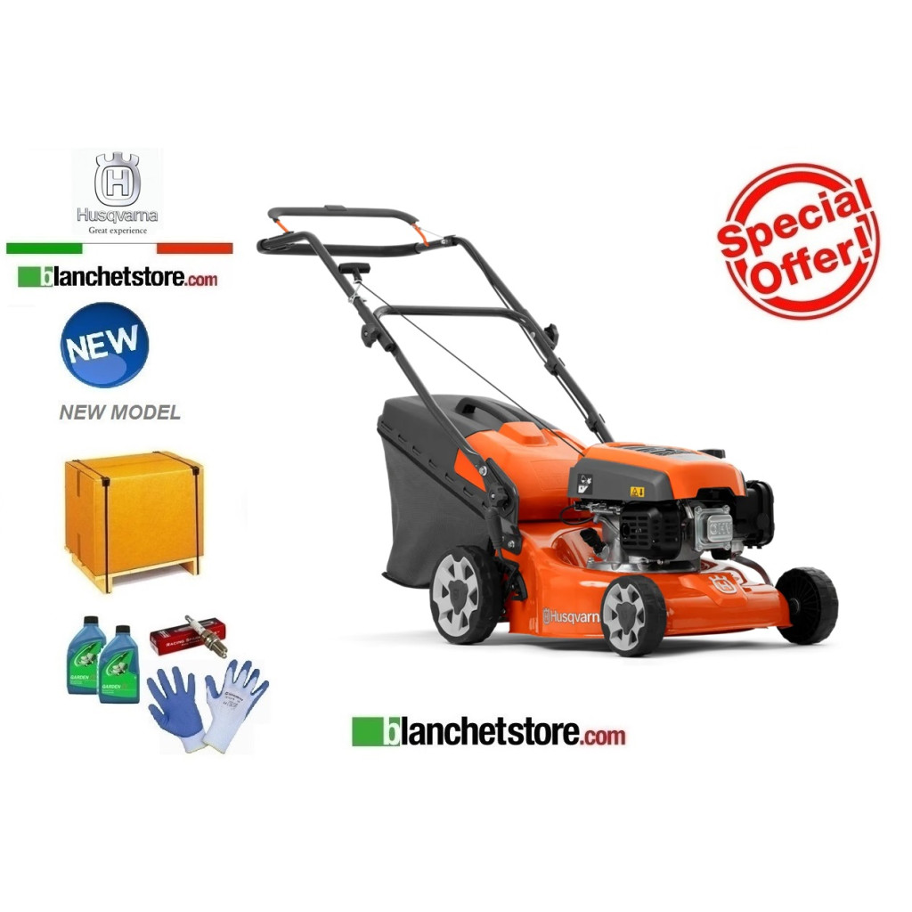 Lawn mower Husqvarna LC 140 P engine Husqvarna HS 123A Self- Pusch cut 40cm - New Model Lawn mower Husqvarna LC 140 P engine Husqvarna HS 123A Self- Pusch cut 40cm - New Model