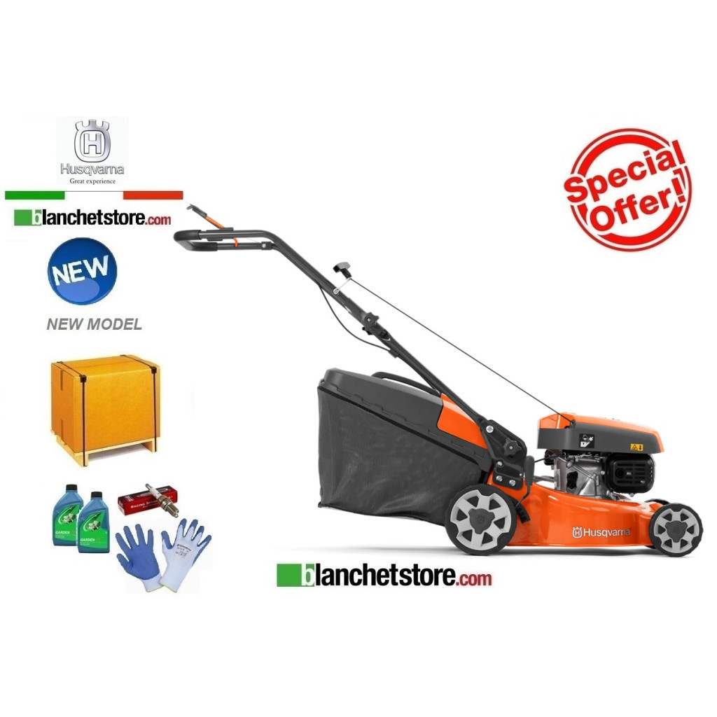 Lawn mower Husqvarna LC 140 P engine Husqvarna HS 123A Self- Pusch cut 40cm - New Model Lawn mower Husqvarna LC 140 P engine Husqvarna HS 123A Self- Pusch cut 40cm - New Model