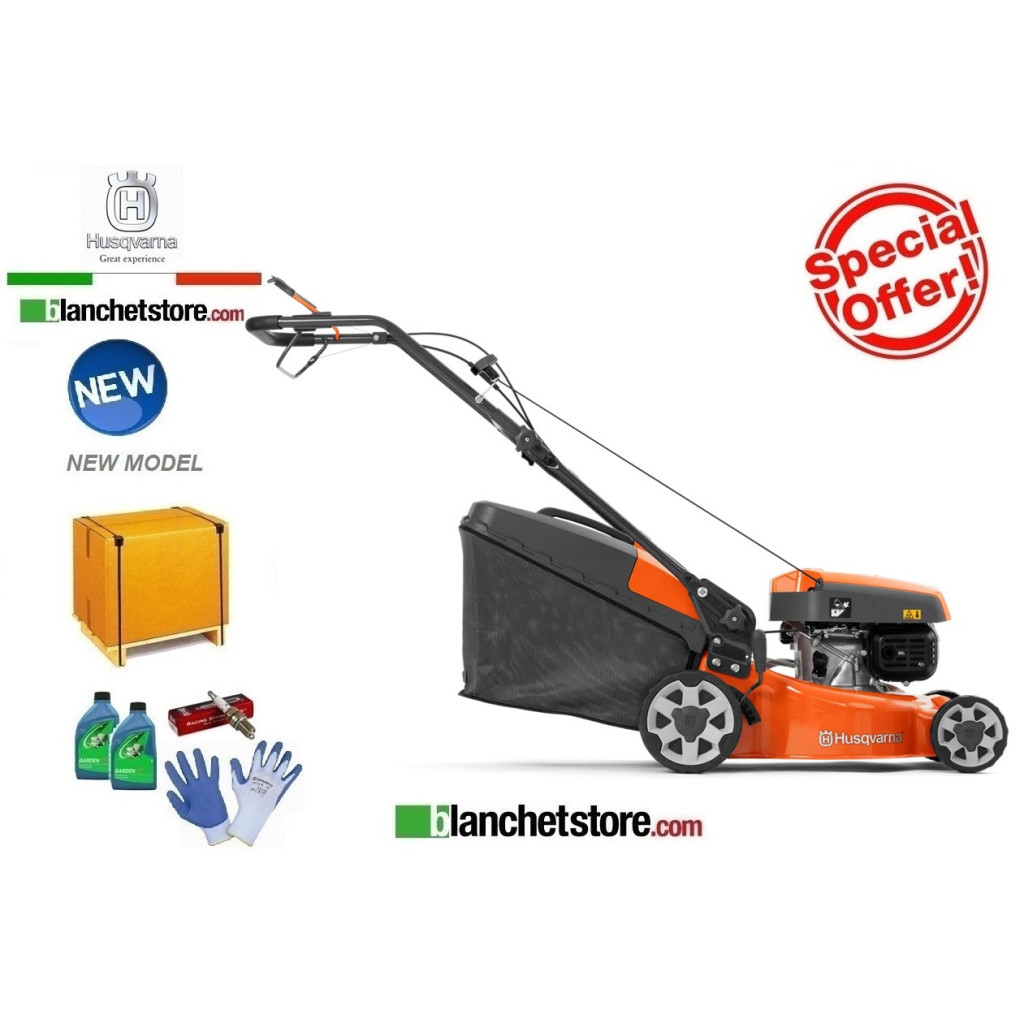 Lawn mower Husqvarna LC 140 SP engine Husqvarna HS 123A Traction cut 40cm - New Model Lawn mower Husqvarna LC 140 SP engine Husqvarna HS 123A Traction cut 40cm - New Model