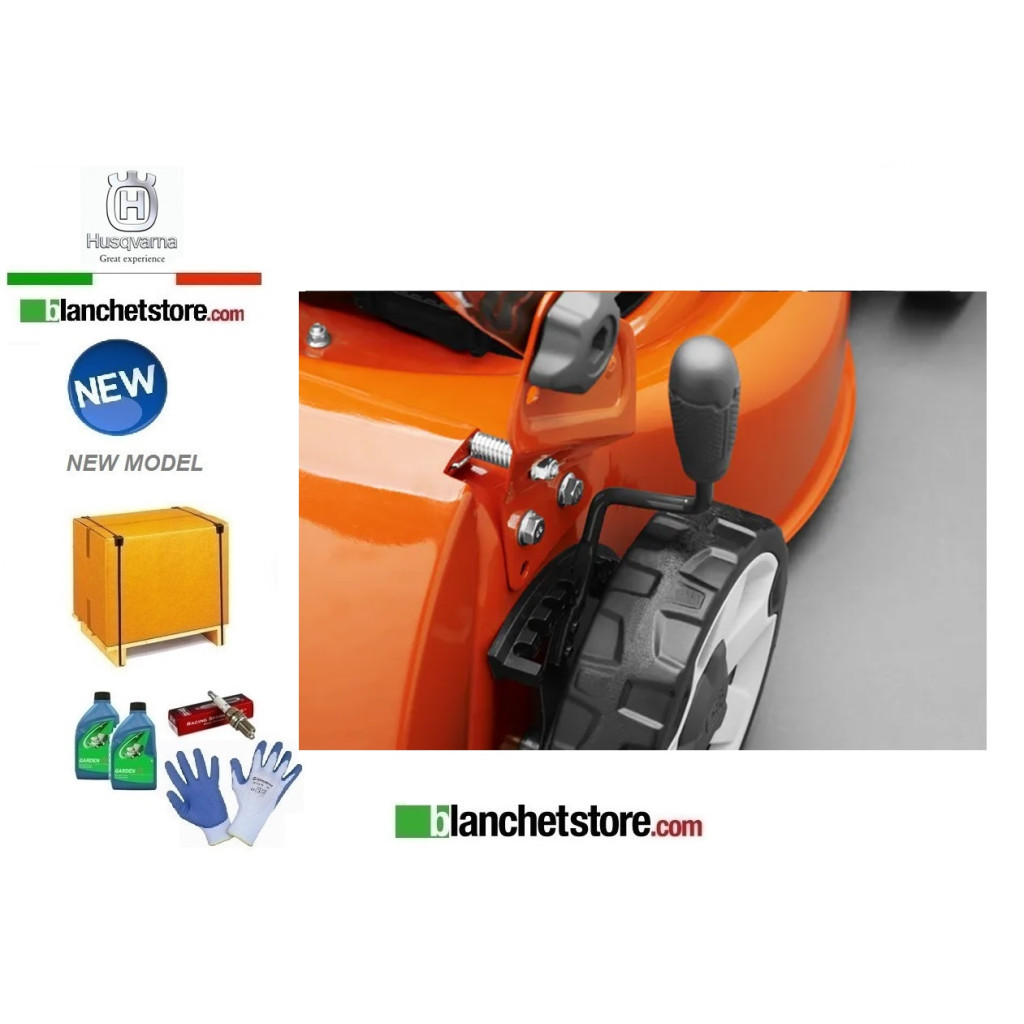 Lawn mower Husqvarna LC 140 SP engine Husqvarna HS 123A Traction cut 40cm - New Model Lawn mower Husqvarna LC 140 SP engine Husqvarna HS 123A Traction cut 40cm - New Model