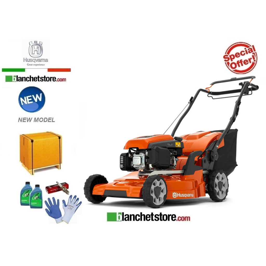 Rasaerba Husqvarna LC 253S motore Husqvarna HS 166A Semovente taglio 53cm - New Model