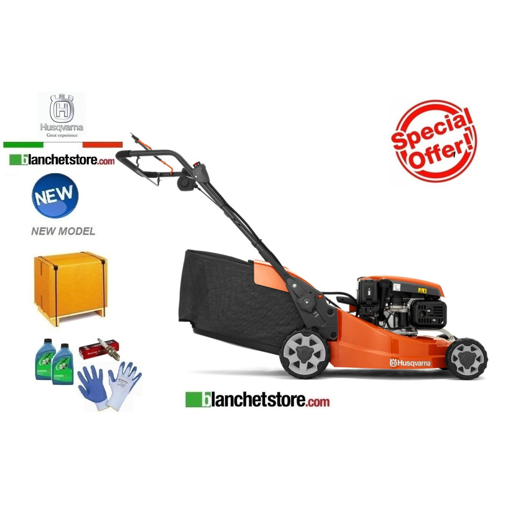 Lawn mower Husqvarna LC 347 VE engine Husqvarna HS 166AE Self-propelled cut 47cm Electric starter- New Model Lawn mower Husqvarna LC 347 VE engine Husqvarna HS 166AE Self-propelled cut 47cm Electric starter- New Model