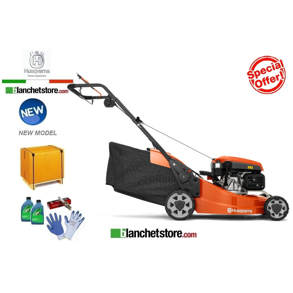 Rasaerba Husqvarna LC 353 V motore Husqvarna HS 166A Semovente taglio 53cm - New Model Rasaerba Husqvarna LC 353 V motore Husqvarna HS 166A Semovente taglio 53cm - New Model