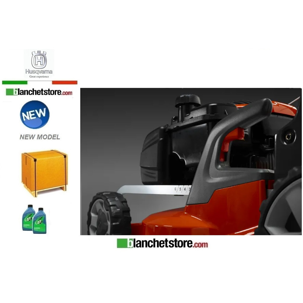 Lawn mower Husqvarna LC 353 V engine Husqvarna HS 166A Self-propelled cut 53cm - New Model Lawn mower Husqvarna LC 353 V engine Husqvarna HS 166A Self-propelled cut 53cm - New Model