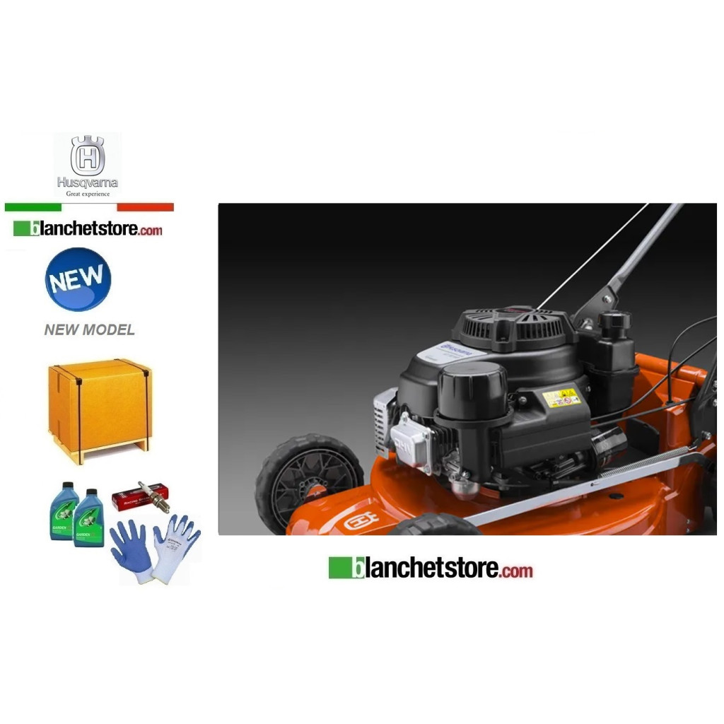 Tondeuse à gazon Husqvarna LC 551VBP moteur Kawasaki FJ 180KAI Coupe 51cm Autotractee - Nouveau Modèle Tondeuse à gazon Husqvarna LC 551VBP moteur Kawasaki FJ 180KAI Coupe 51cm Autotractee - Nouveau Modèle