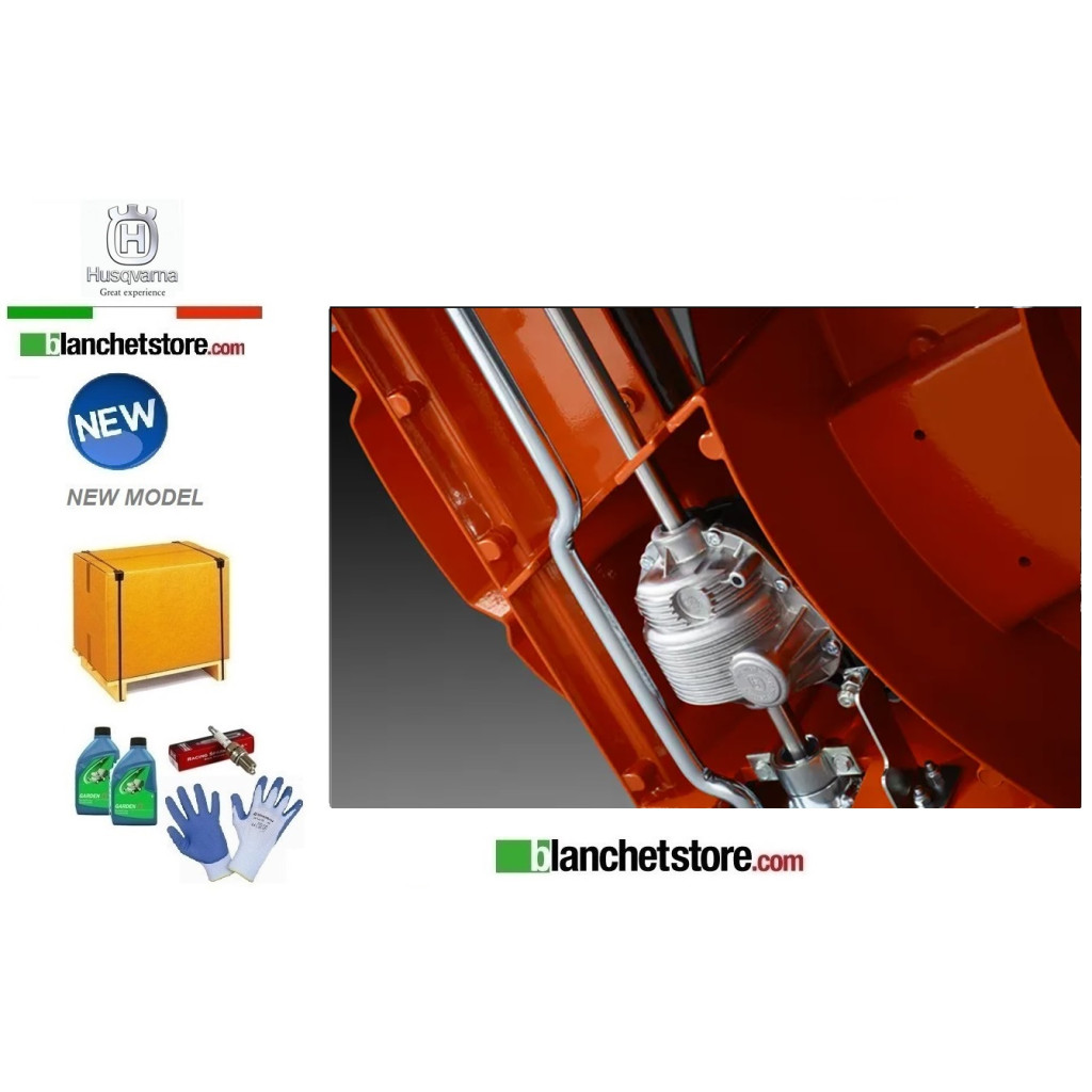Tondeuse à gazon Husqvarna LC 551VBP moteur Kawasaki FJ 180KAI Coupe 51cm Autotractee - Nouveau Modèle Tondeuse à gazon Husqvarna LC 551VBP moteur Kawasaki FJ 180KAI Coupe 51cm Autotractee - Nouveau Modèle