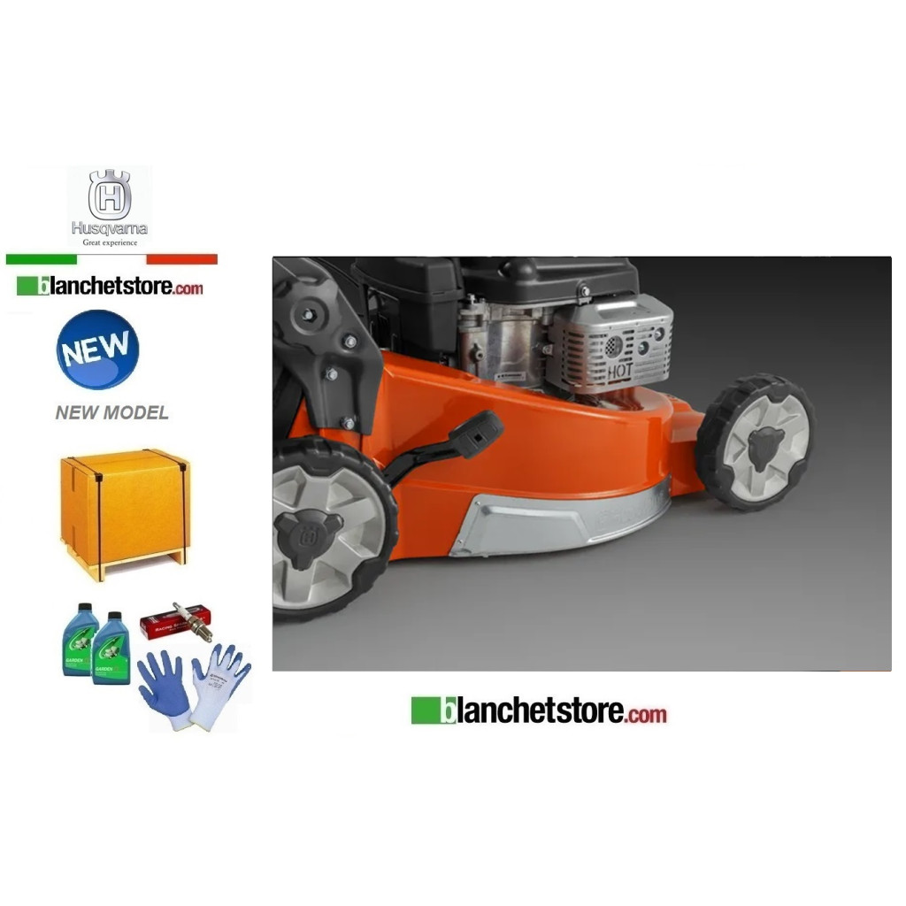 Tondeuse à gazon Husqvarna LC 551VBP moteur Kawasaki FJ 180KAI Coupe 51cm Autotractee - Nouveau Modèle Tondeuse à gazon Husqvarna LC 551VBP moteur Kawasaki FJ 180KAI Coupe 51cm Autotractee - Nouveau Modèle