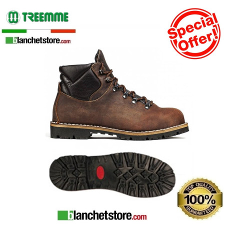 Treemme leather footwear 1127/1 N.37 with toe cap and midsole