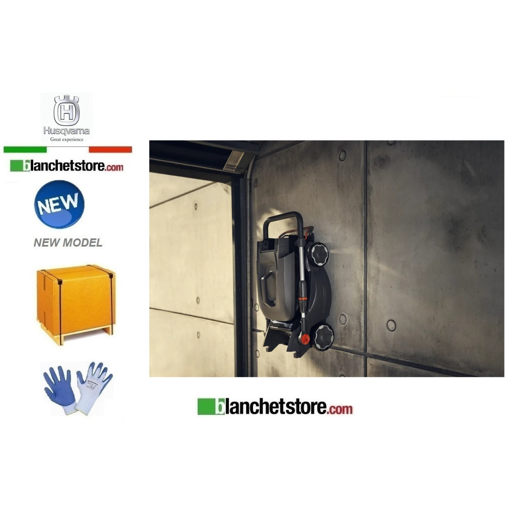 Rasaerba a batteria Husqvarna Aspire LC 34-P4A con 1 batteria 18V-N72 4,0A + Caricabatterie P4A 18-C70 Rasaerba a batteria Husqvarna Aspire LC 34-P4A con 1 batteria 18V-N72 4,0A + Caricabatterie P4A 18-C70