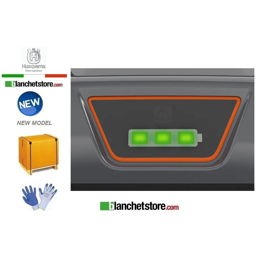 Rasaerba a batteria Husqvarna Aspire LC 34-P4A con 1 batteria 18V-N72 4,0A + Caricabatterie P4A 18-C70 Rasaerba a batteria Husqvarna Aspire LC 34-P4A con 1 batteria 18V-N72 4,0A + Caricabatterie P4A 18-C70