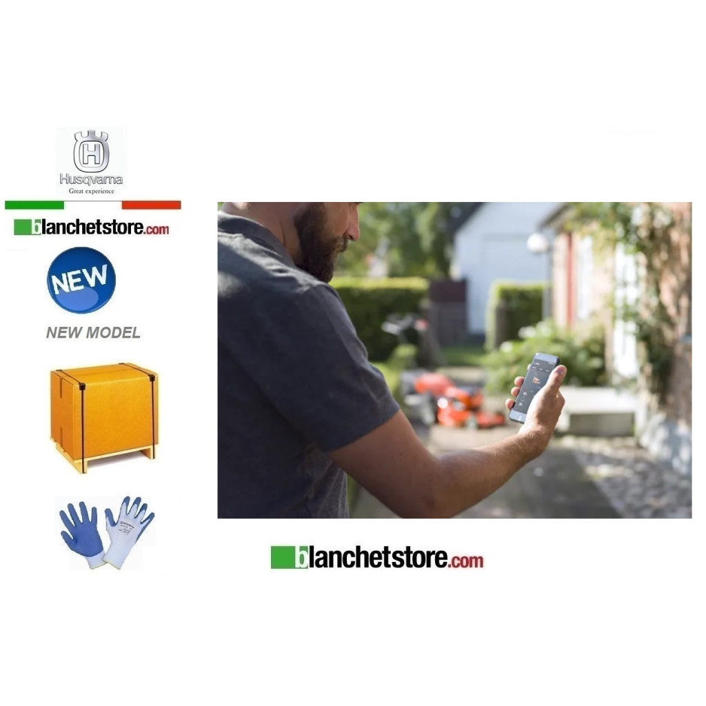 Rasaerba a batteria Husqvarna Aspire LC 34-P4A con 1 batteria 18V-N72 4,0A + Caricabatterie P4A 18-C70 Rasaerba a batteria Husqvarna Aspire LC 34-P4A con 1 batteria 18V-N72 4,0A + Caricabatterie P4A 18-C70