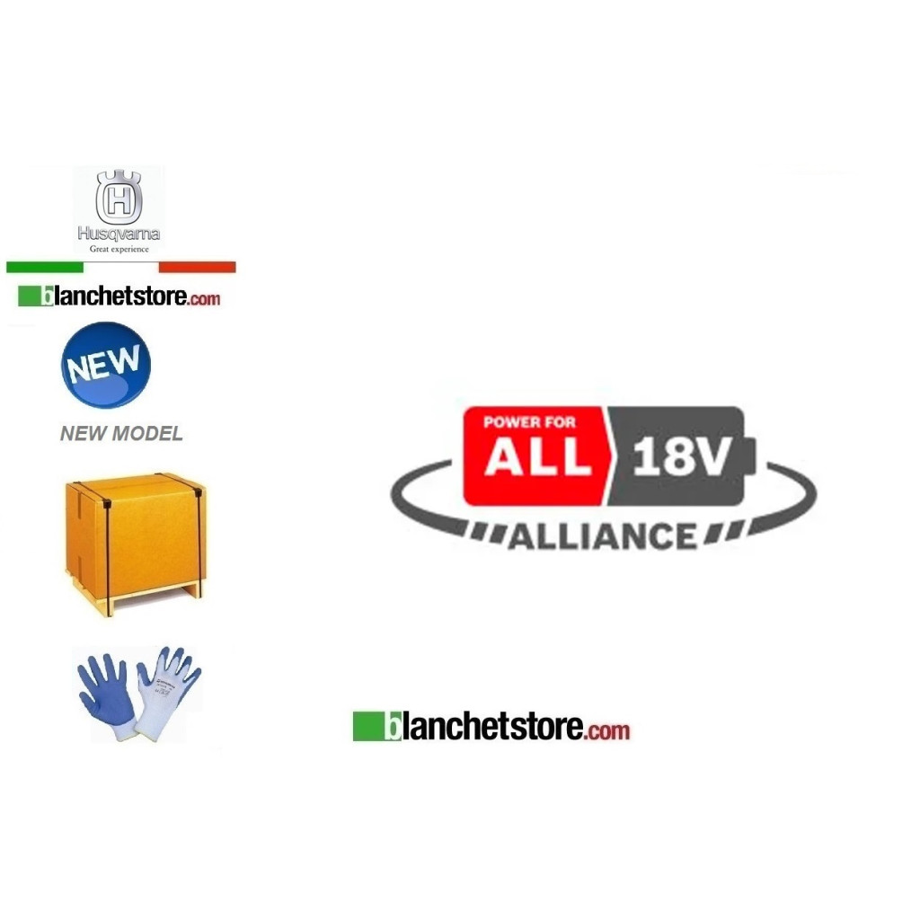 Rasaerba a batteria Husqvarna Aspire LC 34-P4A senza batterie e caricabatterie