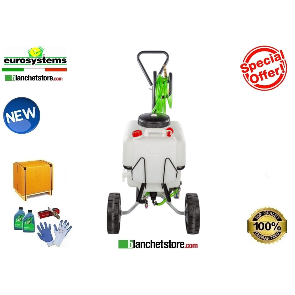Pulvérisateur poussé Ecosprayer pour pulvérisation Eurosystems Réservoir 50Lt + réservoir 10Lt 925800000 Pulvérisateur poussé Ecosprayer pour pulvérisation Eurosystems Réservoir 50Lt + réservoir 10Lt 925800000