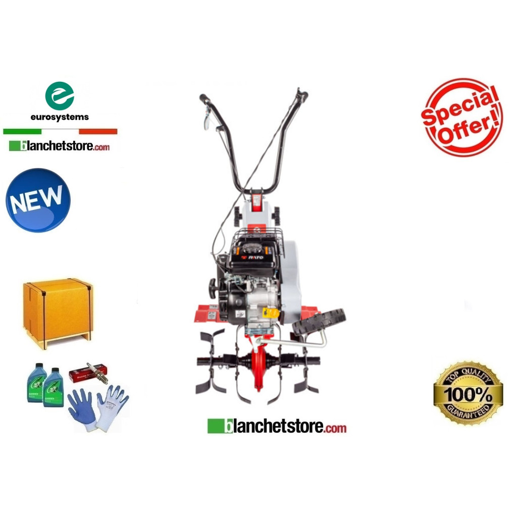 Eurosystems Euro5 Evo One tiller Rato Euro 80 OHV engine 1 forward gear 946400165 Eurosystems Euro5 Evo One tiller Rato Euro 80 OHV engine 1 forward gear 946400165