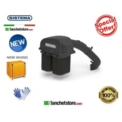 Sacco raccolta GRASS BAG per Trattorino a batteria Sistema Rider E599 professional 220Lt