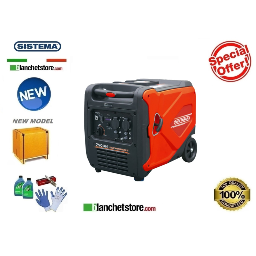 Generatore inverter Sistema KM 7500i-E 220Volt 5000Watt Avviamento elettrico Generatore inverter Sistema KM 7500i-E 220Volt 5000Watt Avviamento elettrico