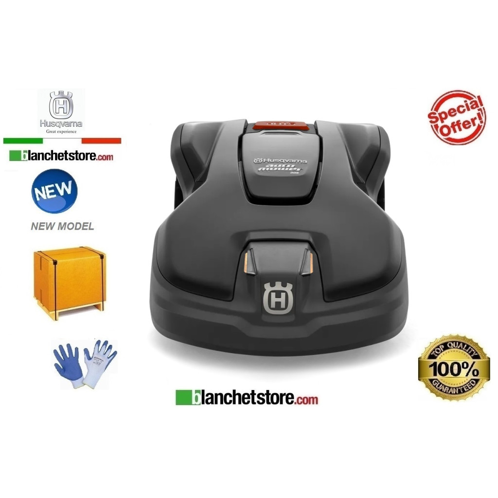Husqvarna Automower 310 Mark II round robot without installation kit Husqvarna Automower 310 Mark II round robot without installation kit
