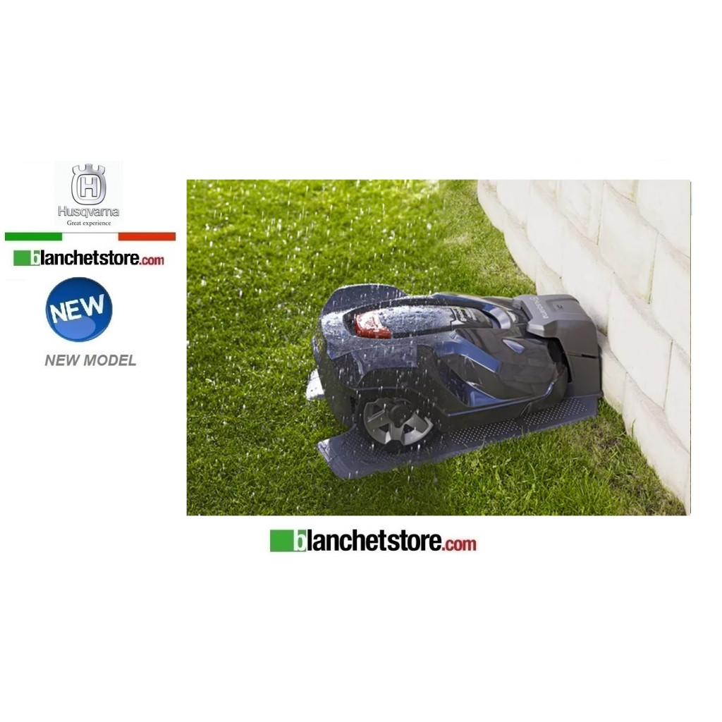 Robot tagliaerba Husqvarna Automower 310E- Nera completo di kit Husqvarna Epos E + Stazione riferimento RS1 Robot tagliaerba Husqvarna Automower 310E- Nera completo di kit Husqvarna Epos E + Stazione riferimento RS1