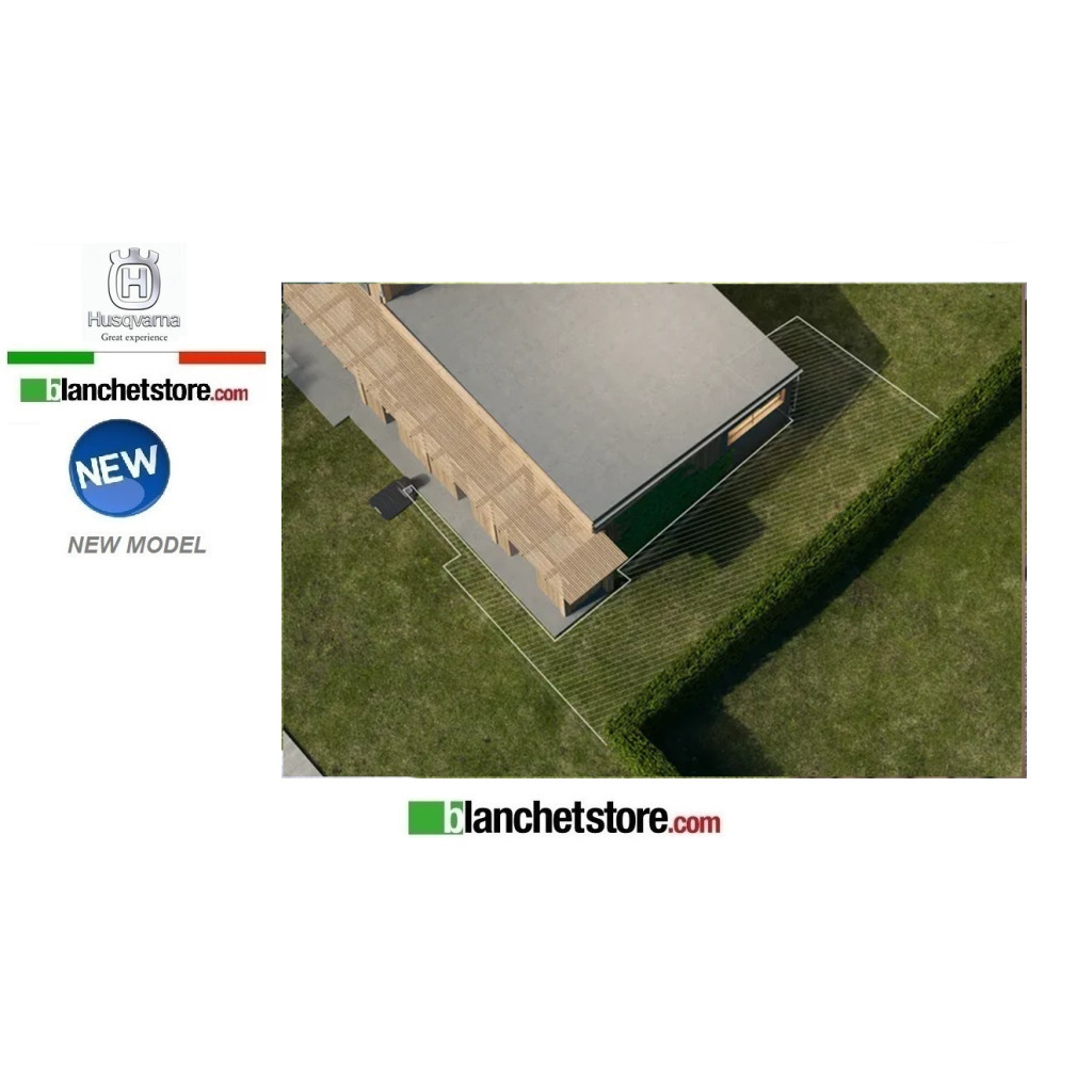 Robot tagliaerba Husqvarna Automower 310E- Nera completo di kit Husqvarna Epos E + Stazione riferimento RS1 Robot tagliaerba Husqvarna Automower 310E- Nera completo di kit Husqvarna Epos E + Stazione riferimento RS1