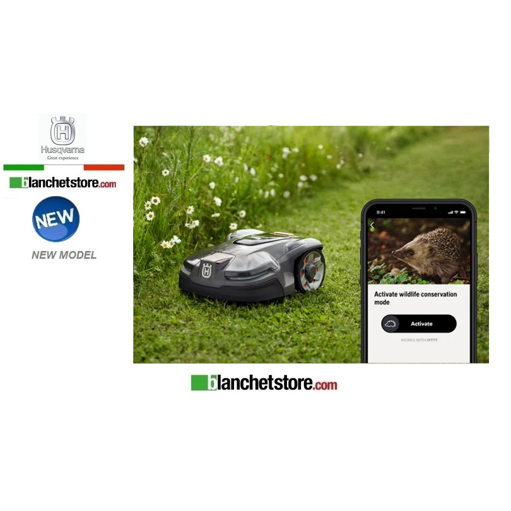 Robot tondeuse Husqvarna Automower 405XE-Nera Robot tondeuse Husqvarna Automower 405XE-Nera